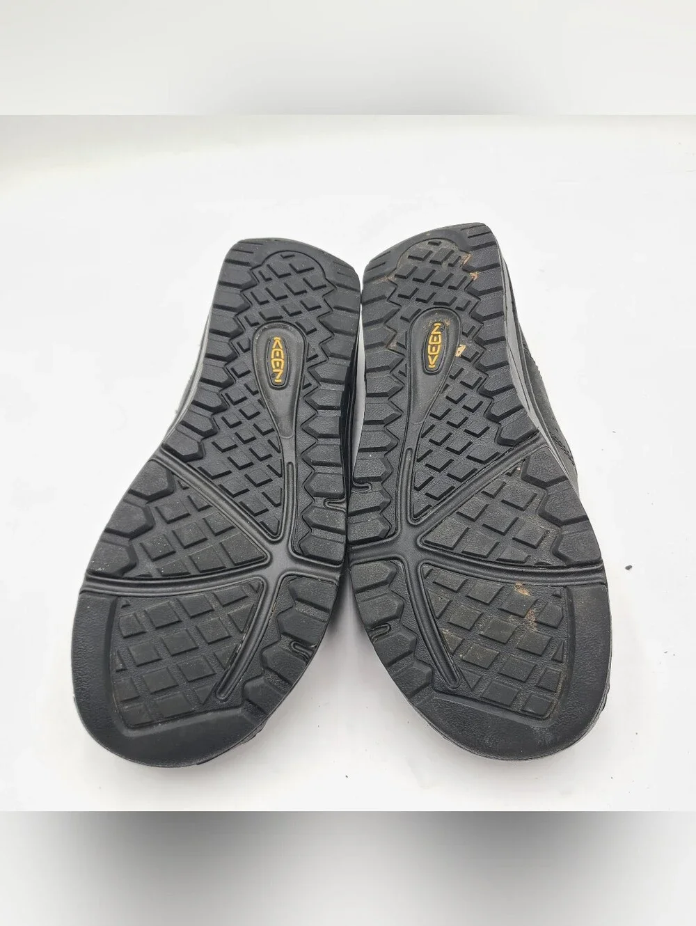 B38 Keen Dillon Black Leather Mens Size 12 Casual Comfort Slip On Shoes Loafers